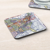 DESSOUS-DE-VERRE EXPÉDITION D'AMERICAN EXPRESS (Côté gauche)