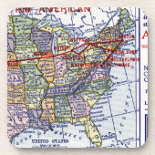 DESSOUS-DE-VERRE EXPÉDITION D'AMERICAN EXPRESS (Devant)