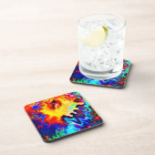 Dessous-de-verre Explosion Motif colorée (Côté Droit)