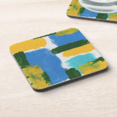 Dessous-de-verre Expression Abstraite n° 3 par Michael Moffa (Côté gauche)