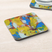 Dessous-de-verre Expression Abstraite n° 8 par Michael Moffa (Côté gauche)