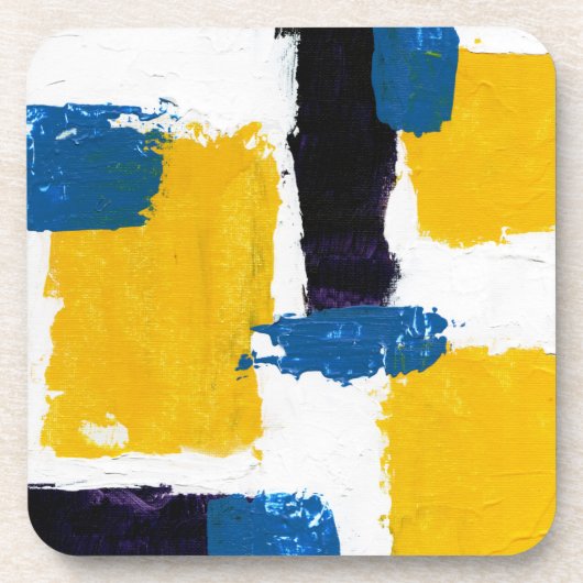 Dessous-de-verre Expression Abstraite no 2 de Michael Moffa (Devant)