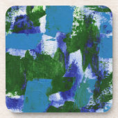 Dessous-de-verre Expression Abstraite no 4 par Michael Moffa (Devant)