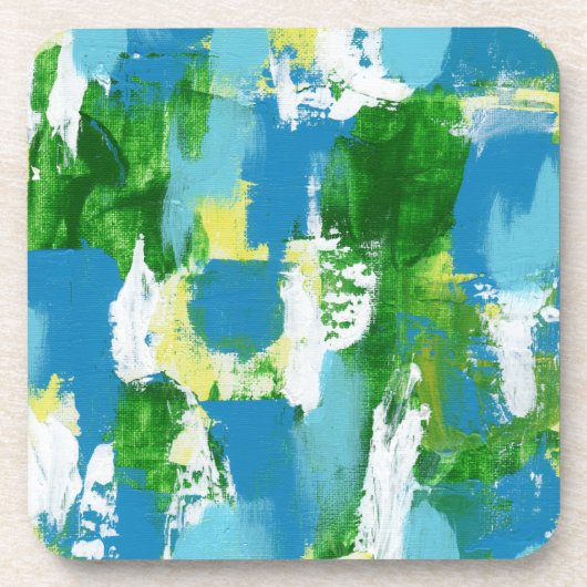 Dessous-de-verre Expression Abstraite no 5 de Michael Moffa (Devant)