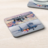 DESSOUS-DE-VERRE F-15E GRÈVE EAGLE (Côté gauche)