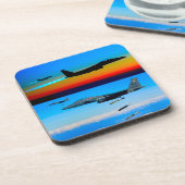 DESSOUS-DE-VERRE F-15E GRÈVE EAGLE (Côté gauche)