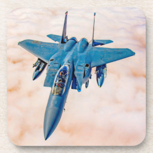 DESSOUS-DE-VERRE F-15E GRÈVE EAGLE