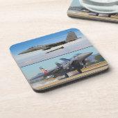 DESSOUS-DE-VERRE F-15E GRÈVE EAGLE (Côté gauche)