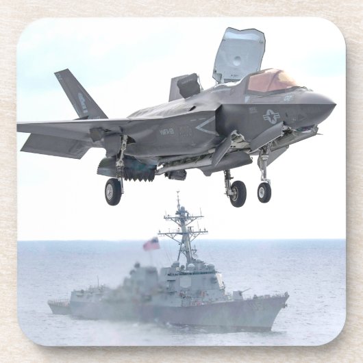 DESSOUS-DE-VERRE F-35B ÉCLAIRAGE II (Devant)