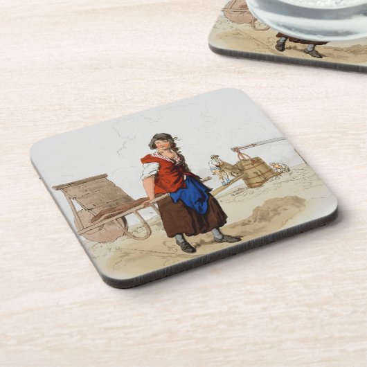 Dessous-de-verre Fabricant de brique, de "costume de la (Côté gauche)