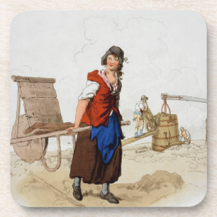 Dessous-de-verre Fabricant de brique, de "costume de la