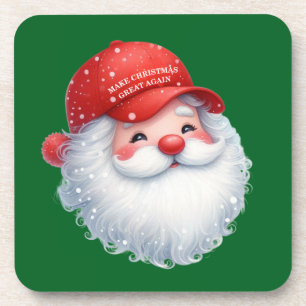 Dessous-de-verre Faire de Noël une grandeur renouvelée Maga GOP Pèr