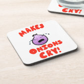 Dessous-de-verre Fais Pleurer Les Oignons ! (Côté gauche)