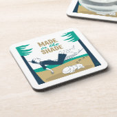 Dessous-de-verre Fait à l'ombre (Côté gauche)