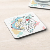 Dessous-de-verre Faites seulement ce que votre coeur vous indique (Côté gauche)