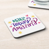 Dessous-de-verre Faites une soumission Inspirationnelle Extraordina (Côté gauche)