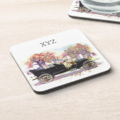 Dessous de verre faits sur commande de monogramme (Côté gauche)