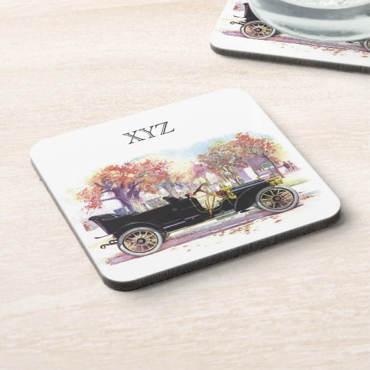 Dessous de verre faits sur commande de monogramme (Côté gauche)