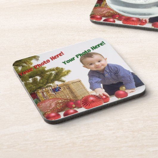 Dessous de verre faits sur commande de photo (Côté gauche)