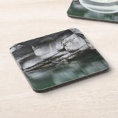 Dessous-de-verre Falaise arrondie de roche par la rivière de (Côté gauche)