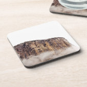 Dessous-de-verre Falaise pure se levant au-dessus des nuages (Côté gauche)