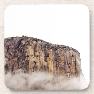 Dessous-de-verre Falaise pure se levant au-dessus des nuages
