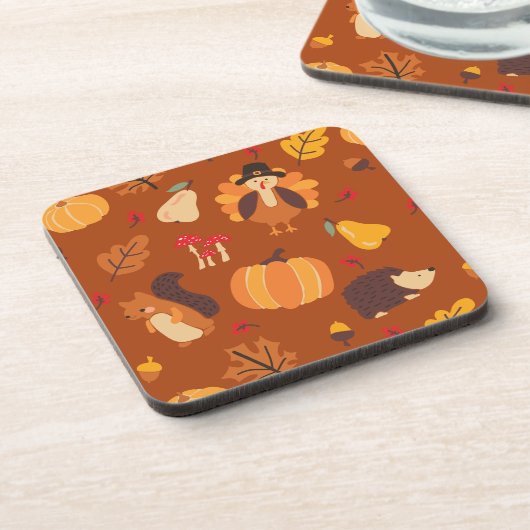 Dessous-de-verre Fall Friends (Côté gauche)