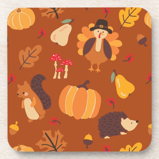 Dessous-de-verre Fall Friends (Devant)