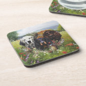 Dessous-de-verre Famille Setters (Côté gauche)