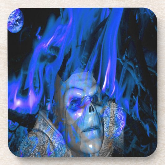 Dessous-de-verre Fantôme spatial (Devant)