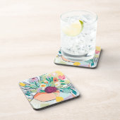 Dessous-de-verre Fauvist Floral II (Côté Droit)