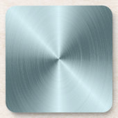 Dessous-de-verre Faux Turquoise Metallic Look (Devant)