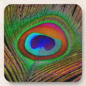 Dessous-de-verre Feather Vibrant Copper (Devant)