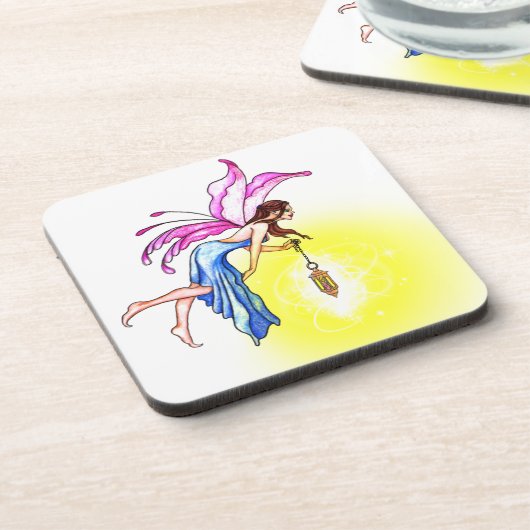 Dessous-de-verre Fée avec lanterne (Côté gauche)