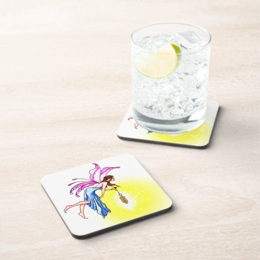 Dessous-de-verre Fée avec lanterne (Côté Droit)