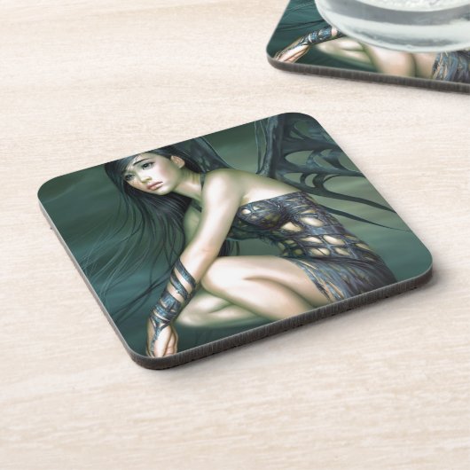 Dessous-de-verre fée de dragon (Côté gauche)