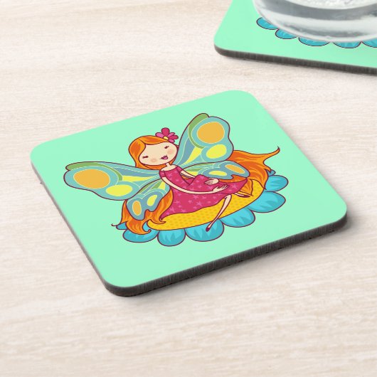 Dessous-de-verre Fée de jardin (Côté gauche)