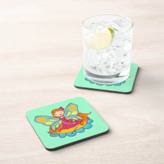 Dessous-de-verre Fée de jardin (Côté Droit)