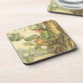 Dessous-de-verre Fée d'orme ailée assise dans un arbre (Côté gauche)