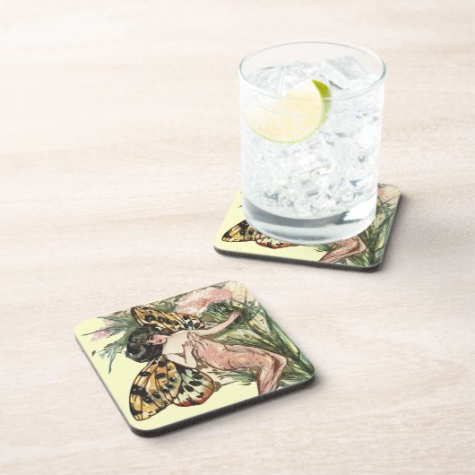 Dessous-de-verre Fée papillon (Côté Droit)