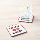 DESSOUS-DE-VERRE "FEELIN' LUCKY" DICE (Côté Droit)