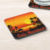 Dessous-de-verre feliz Navidad (Côté gauche)