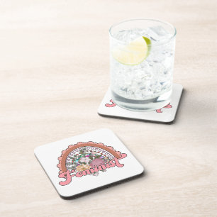 Dessous de verre féministes à dos de liège