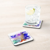 Dessous-de-verre Femme avec cheval (Côté Droit)