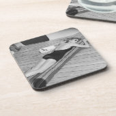 Dessous-de-verre Femme de bronzage de Sun (Côté gauche)