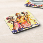 Dessous-de-verre Femmes de danse (Côté gauche)