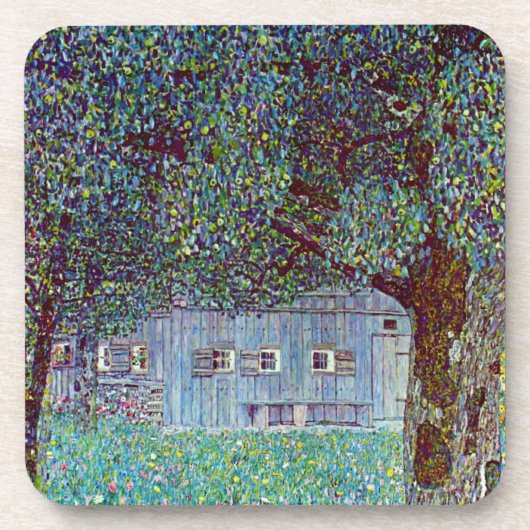 Dessous-de-verre Ferme en Haute-Autriche par Gustav Klimt (Devant)