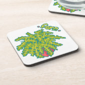 Dessous-de-verre Fern, bateau Pixelart, Pixel Art (Côté gauche)