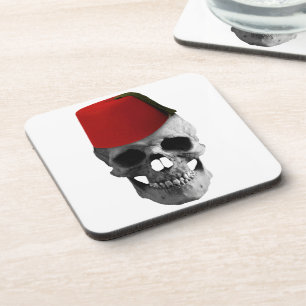 Dessous-de-verre Fès des Effendi : le conte égyptien d'un crâne