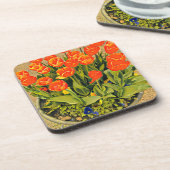 Dessous-de-verre Festival floral moderne des tulipes (Côté gauche)